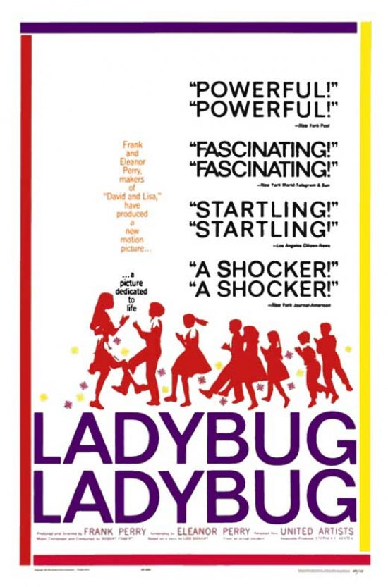 Ladybug Ladybug Movie Poster Print showcasing vibrant colors and design.
