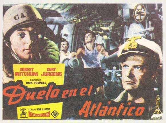 The Enemy Below movie poster print showcasing classic film art.
