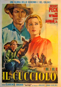 The Yearling Movie Poster Print showcasing classic film art.