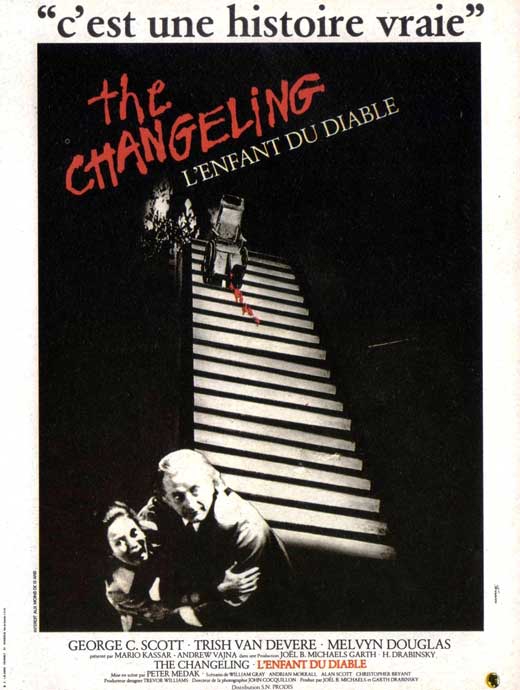 The Changeling Movie Poster Print showcasing classic horror art.