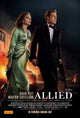 Allied Movie Poster Print featuring captivating imagery from the film.