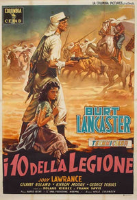 Ten Tall Men Movie Poster Print showcasing classic cinema art.