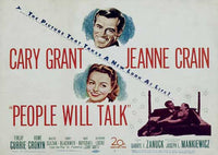 People Will Talk Movie Poster Print showcasing vibrant colors and cinematic appeal.