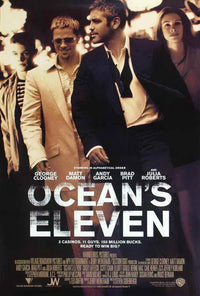 Ocean's Eleven Movie Poster Print (27x40) - Classic Film Art