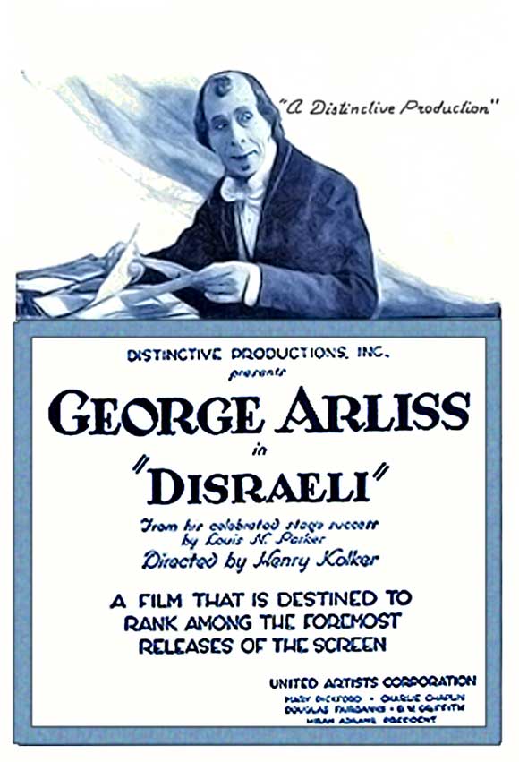 Disraeli Movie Poster Print featuring classic film imagery.