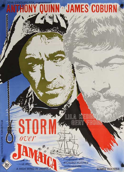 A High Wind in Jamaica Movie Poster Print showcasing cinematic artwork.