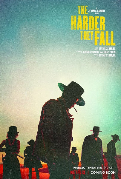 The Harder They Fall Movie Poster Print - 11x17