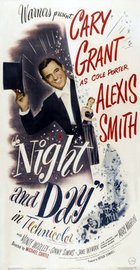 Night and Day Movie Poster Print showcasing vibrant colors and details.