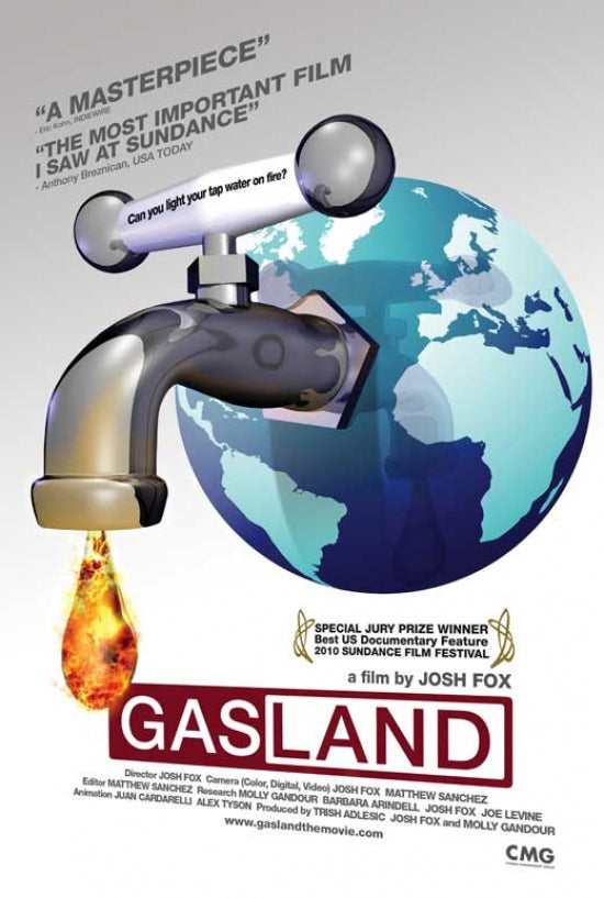 GasLand Movie Poster Print showcasing environmental themes.