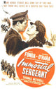 Immortal Sergeant Movie Poster Print showcasing cinematic art.