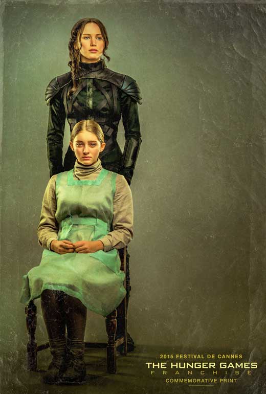 The Hunger Games: Mockingjay Part 2 Movie Poster Print featuring iconic imagery.