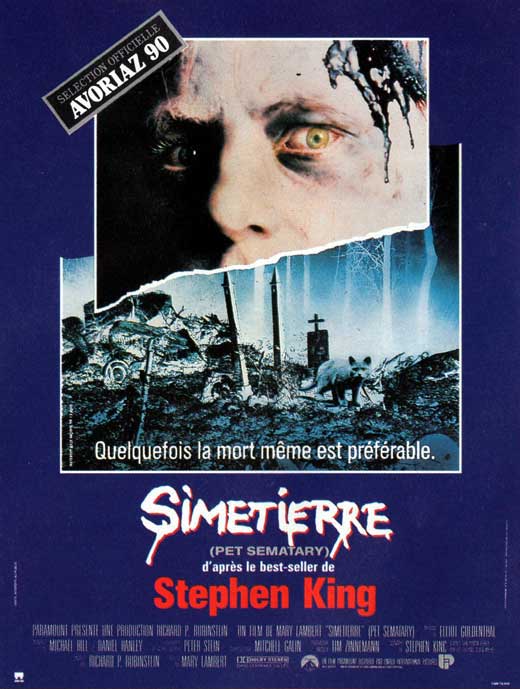 Pet Sematary Movie Poster Print showcasing horror film imagery.