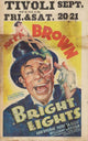 Bright Lights Movie Poster Print showcasing vibrant cinematic energy.