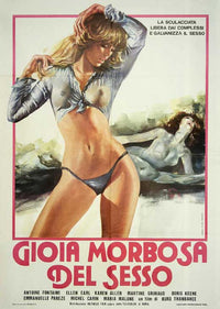 Le Sex Shop Movie Poster Print showcasing vibrant artwork.