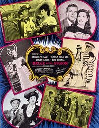 Belle of the Yukon Movie Poster Print - Classic Cinema Art