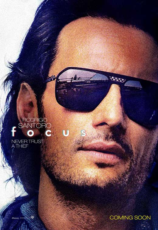 Focus Movie Poster Print showcasing cinematic artwork.
