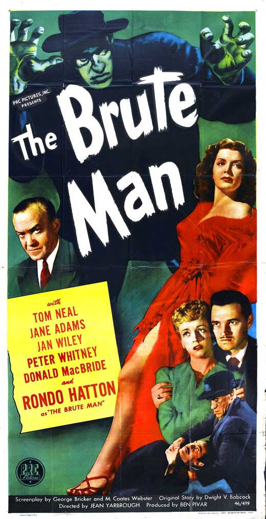 The Brute Man Movie Poster Print (11x17) | Posterazzi