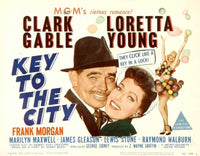 Key to the City Movie Poster Print featuring vibrant colors and cinematic design.