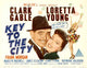 Key to the City Movie Poster Print featuring vibrant colors and cinematic design.