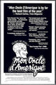 Mon Oncle d'Amerique Movie Poster Print featuring vibrant colors and iconic design.