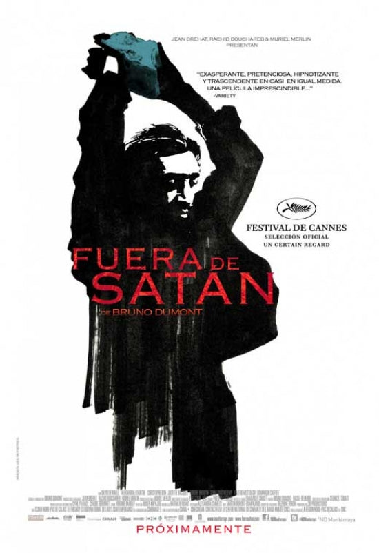 Outside Satan Movie Poster Print showcasing eerie film atmosphere.