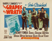 The Grapes of Wrath Movie Poster Print capturing classic film art.