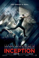 Inception Movie Poster Print featuring iconic dreamlike imagery.