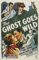 The Ghost Goes Wild movie poster print featuring vibrant colors and classic cinema charm.