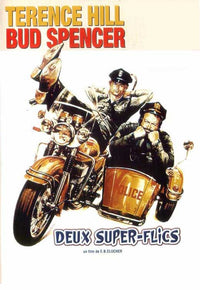 Crime Busters Movie Poster Print showcasing classic comedy art.