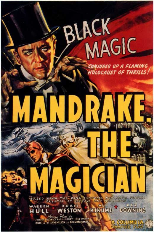 Mandrake the Magician Movie Poster Print (11 x 17)