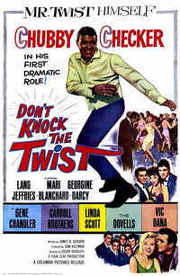 Don't Knock the Twist Movie Poster Print showcasing vibrant colors and dynamic design.