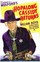 Hopalong Cassidy Returns Movie Poster Print - 11x17
