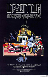 The Song Remains the Same Movie Poster Print - 11x17