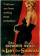 The Lady from Shanghai Movie Poster Print showcasing classic cinema drama.