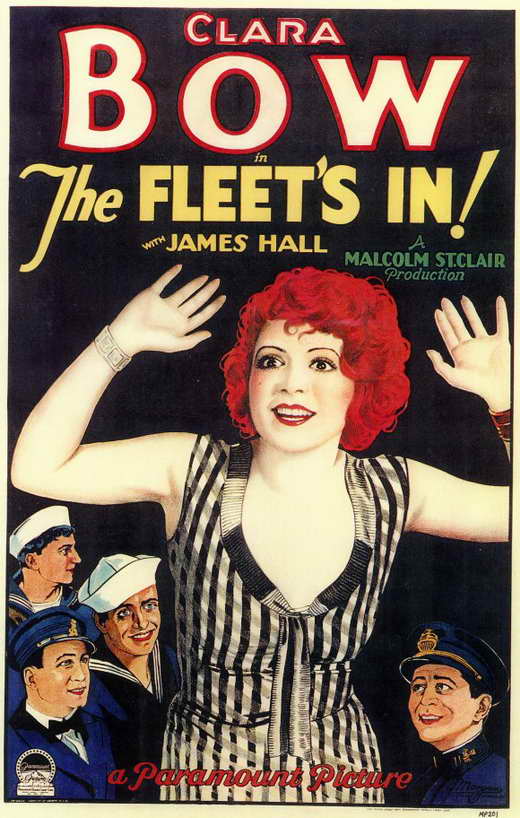 The Fleet's In Movie Poster Print showcasing classic cinema art.