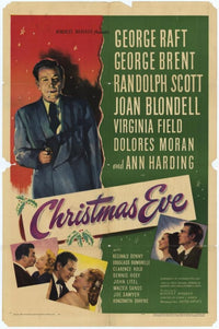 Christmas Eve Movie Poster Print showcasing holiday cheer