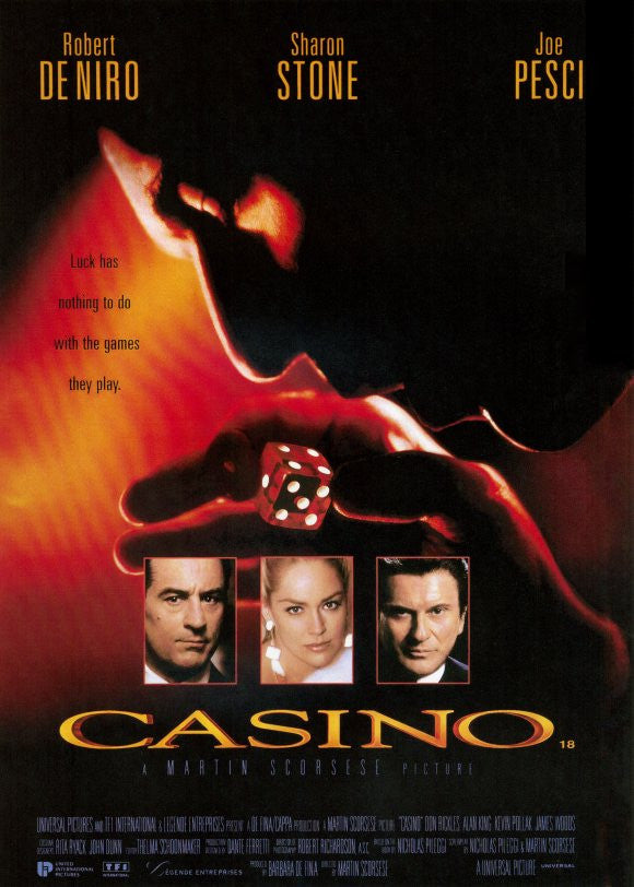 Casino Movie Poster Print (11x17) - Perfect for Home or Office