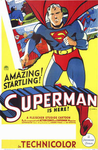 Superman Movie Poster Print (11x17) | Classic Film Decor