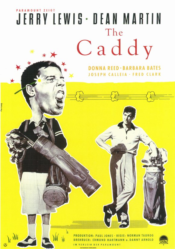 The Caddy Movie Poster Print showcasing classic film art.