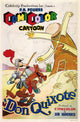Don Quixote Movie Poster Print showcasing classic literature art.