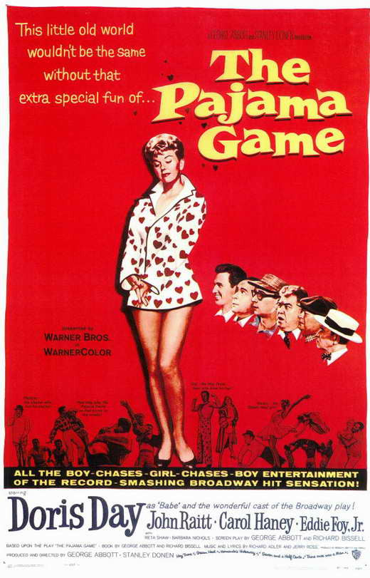 The Pajama Game Movie Poster Print 11x17 | Posterazzi