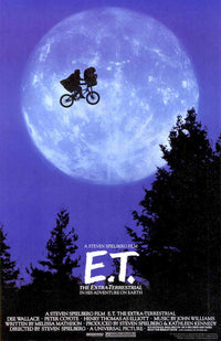 E.T. The Extra-Terrestrial Movie Poster Print (11x17)