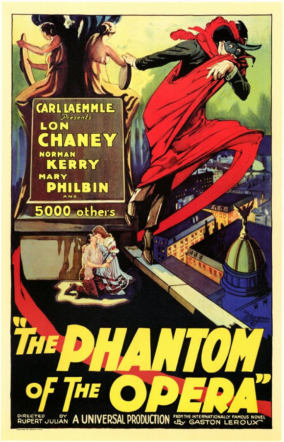 The Phantom of the Opera Movie Poster Print (11x17)
