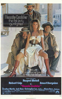Hannie Caulder Movie Poster Print showcasing vibrant design and colors.