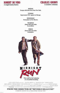 Midnight Run Movie Poster Print (11x17) - Perfect for Framing