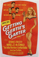 Getting Gertie's Garter Movie Poster Print featuring classic cinema art.