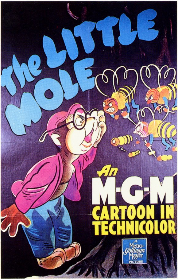 Little Mole Movie Poster Print featuring charming character art.
