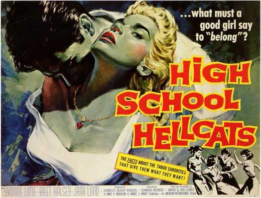 High School Hellcats Movie Poster Print on premium paper.