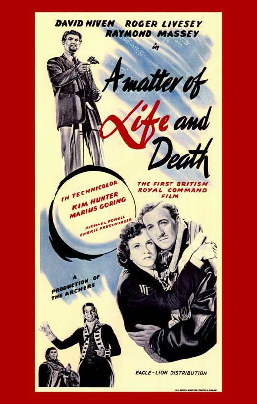 A Matter of Life and Death Movie Poster Print (11x17)