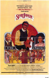 Scott Joplin Movie Poster Print showcasing vibrant imagery of the King of Ragtime.